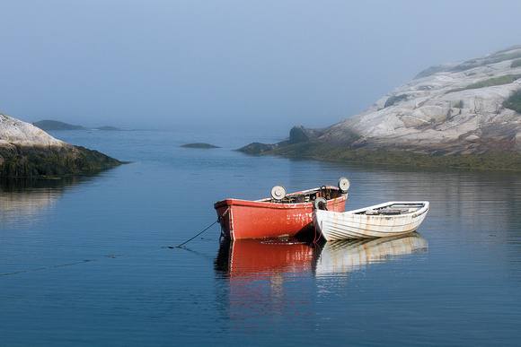 Two boats, Peggy's Cove, NS